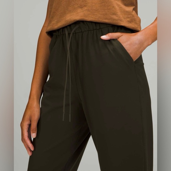 Lululemon Stretch High Rise Jogger (Dark Olive) - Picture 2 of 13